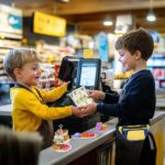 Play Purse for Little Boys Ages 3-6, My First Wallet Toy with Waist Bag, Dinosaur Wallet, Sunglasses, Smartphone, Smartwatch, Car Keys, Life Cards and Fake Money - Image 7