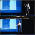 NexiGo PTZ Camera 20X Optical Zoom with PoE HDMI/3G-SDI/USB/LAN IP Streaming Outputs, Auto AI Tracking for Video Conferencing Live Streaming Meeting Church Services Worship Skype Zoom Teams OBS - Image 4