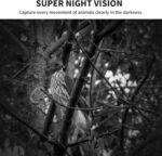 WOSPORTS Mini Trail Camera 2 Pack 24MP 1080P HD, Game Hunting Cam with 32GB SD Cards, Waterproof Night Vision Tiny Scouting Camera for Outdoor Wildlife Monitoring - Image 4