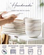 Getstar Dinnerware Sets, Plates and Bowls Sets (10.5” Dish + 8” Dish + 6” Bowl) for 4, Microwave Dishwasher Safe, 12 PCS Ceramic Dinnerware Sets - Image 4