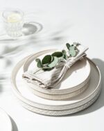 Getstar Dinnerware Sets, Plates and Bowls Sets (10.5” Dish + 8” Dish + 6” Bowl) for 4, Microwave Dishwasher Safe, 12 PCS Ceramic Dinnerware Sets - Image 6