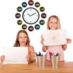 Colorful Clock Numbers Bulletin Board Kit Analog Clock for Kids Learning Classroom Clock for Back to School Elementary Classroom Decorations Teacher Supplies - Image 6