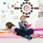 Colorful Clock Numbers Bulletin Board Kit Analog Clock for Kids Learning Classroom Clock for Back to School Elementary Classroom Decorations Teacher Supplies - Image 8
