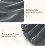 Sectional Couch Covers, 2 Pieces Washable L Shaped Couch Covers Sofa Blanket for Dogs Pet Friendly Sectional Sofa Slipcovers Furniture Protector,71"x 118"+ 71"x 118",(XX-Large,Dark Gray) - Image 7