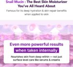 Glow, 1200mg Snail Mucin Supports Skin Elasticity, Collagen Peptides Jelly Stick, Kiwi Flavor, Biotin, Vitamin C, Hyaluronic Acid, Prebiotics, Korean Skin Care, 10 Sticks - Image 6