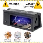 Rat Zapper Electric Mouse Trap 2 Pack Electronic Mice Killer with Powerful Voltage Indoor for Garage Attic Living Room - Image 4