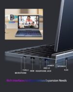 8 Inch 2-in-1 Mini Laptop,HD Rotatable Touch Screen Support Handwriting Windows 11 Pro Small Laptop, N100/N150,12GB RAM, 512GB SSD,Wi-Fi 6, BT 5.2,2 MP Camera,G-Sensor,HDMI,Type C Ultra Pocket PC - Image 8