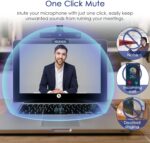 Zoom Certified, NexiGo N950P (Gen 2) 4K Zoomable Webcam, RF Remote, Sony_Starvis Sensor, 5X Digital Zoom, Pro Web Camera with Dual Stereo Mics, for Zoom Skype Teams Twitch - Image 8