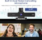 Zoom Certified, NexiGo N950P (Gen 2) 4K Zoomable Webcam, RF Remote, Sony_Starvis Sensor, 5X Digital Zoom, Pro Web Camera with Dual Stereo Mics, for Zoom Skype Teams Twitch - Image 10