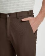 Mens Golf Pants Stretch 30"/32"/34" Water-Resistant Lightweight Stretch Casual Flat Front Dress Pants with 5 Pockets - Image 5