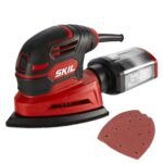 SKIL Corded Detail Sander, Includes 3pcs Sanding Paper and Dust Box - SR250801 - Image 4