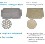 Cat Window Hammock – Mess-Free Waterproof Cats Window Perch for Large Cats, Strong Suction Cup Hammock with Flannel Cover, Indoor Cat Seat, Beige - Image 4
