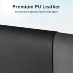 Aothia Leather Desk Pad Protector,Mouse Pad,Office Desk Mat, Non-Slip PU Leather Desk Blotter,Laptop Desk Pad,Waterproof Desk Writing Pad for Office and Home (Black,31.5" x 15.7") - Image 3
