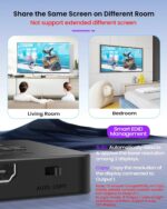 avedio links 4K@120Hz HDMI Splitter 1 in 2 Out w/ 4ft 8K Hdmi Cable (Not Extended Display), Mirror Only, 8K HDMI 2.1 Splitter for Monitor, TV, Support HDCP2.3, 48Gbps, VRR, ALLM, Dol-by Vision, Atmos - Image 6