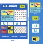 Alphabet Learning Pocket Chart, Alphabet Wall Chart for Toddlers 1-3, Handwriting Practice Letter Tracing Circle Time Learning Center for Classroom, Preschool Classroom Must Haves XL35x 27" - Image 8