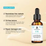 Vitamin C Face Serum Vitamin CE Serum with Ferulic Acid for Women Vitamin E and Ferulic Serum Skin Care - Vitamin C Serum for Face - Dark Spot Corrector, Anti Aging Face Care 1 Oz - Image 4