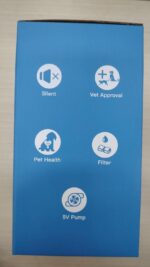 Cat Water Fountain Stainless Steel: Cat Fountain for Drinking - 88oz/2.6L Pet Water Fountain for Cats Indoor - Quiet Cats Water Bowl Dispenser - Pets Feeding & Watering Supplies - for Small Animals - Image 15