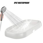 Changing Pad, Organic 100% Natural Premium Latex from Malaysia Jungle,27.6"×17" Skin-Friendly Surface, Easy to Clean, Non-Slip Design for Changing Tables and Dressers, IPX7 Waterproof(Gray) - Image 5