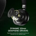Corsair Virtuoso MAX Wireless Officially Licensed Xbox Series X|S Gaming Headset – Dolby Atmos, Active Noise Cancelling, 2.4GHz Wireless & Bluetooth, Game/Chat Audio Controls, PC – Carbon - Image 4