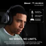 Corsair Virtuoso MAX Wireless Officially Licensed Xbox Series X|S Gaming Headset – Dolby Atmos, Active Noise Cancelling, 2.4GHz Wireless & Bluetooth, Game/Chat Audio Controls, PC – Carbon - Image 6