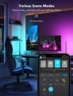 Govee RGBIC Gaming Light Bars H6047 with Smart Controller, Wi-Fi Smart LED Gaming Lights with Music Modes and 60+ Scene Modes Built, Works with Alexa & Google Assistant, Game Room Lights Decor - Image 6