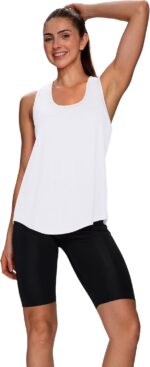 WIHOLL Workout Tops for Women Summer Athletic Tank Tops Sleeveless Shirts Beach Lightweight Gym Clothes - Image 5