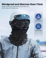 ILM Motorcycle Balaclava Face Mask for Ski Model FM01 - Image 3