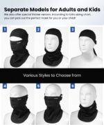 ILM Motorcycle Balaclava Face Mask for Ski Model FM01 - Image 7