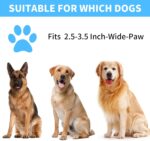 Comotech Dog Paw Cleaner with Bath Brush & Absorbent Towels - Adjustable Ring Handle for Long and Short-Haired Dogs (Large, Blue) - Image 7