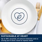 Corelle 12pc Bella Faenza Dinnerware Set for 4 - 3X More Durable Glass, Half Weight of Ceramic, up to 80% Recycled - Image 6