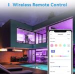 meross Smart LED Strip Lights Works with Apple HomeKit, 16.4ft WiFi RGB Strip, Compatible with Siri, Alexa&Google and SmartThings, App Control, Color Changing Led Strips for Bedroom, TV - Image 9