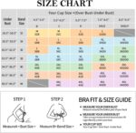 Women's Wireless Push Up Bra for Older Women, Full Coverage Seamless Supportive Back Smoothing T-Shirt Bra, Plus - Image 8