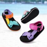Girls Kids Summer Sandals Slides Open Toe Beach Adjustable Straps Athletic Outdoor Shoes - Image 8