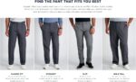 Haggar Men's Premium Comfort Classic Fit Pleat Front Dress Pant (Regular And Big & Tall Sizes) - Image 8