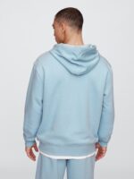 GAP Logo Heritage Hoodie Hooded Full Zip Sweatshirt - Image 3