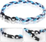 Premium 18inch Baseball Necklace w/Nylon Tri-Braided Rope Tornado Design - Image 4