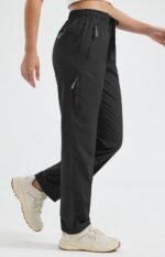 Libin Women's Hiking Pants Lightweight Quick Dry Cargo Pants Casual Safari Work Travel Clothes Petite/Regular/Tall - Image 3