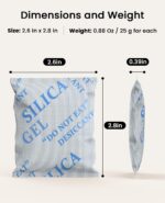 oneisall 6 Packs Pet Dry Food Desiccant Bag for Automatic Cat Feeders, Keep Pet Food Dry and Fresh, Suitable for All of oneisall Cat Feeders - Image 8