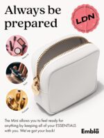 HEART Valentine Makeup Bag Travel Cosmetics Pouch and Toiletry Bag, Nylon Zipper Pouch Purse, Cute Make Up Organizer Storage Tote for Women Girls, Travel Skincare Case, Small Makeup Bags, White - Image 5