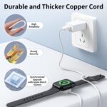 Magnetic Charger for Apple Watch, Wireless Charging Cable for All iWatch Series (1 m) - Image 5
