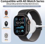 Magnetic Charger for Apple Watch, Wireless Charging Cable for All iWatch Series (1 m) - Image 6