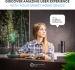 Smart WiFi Wireless Essential Oil Aromatherapy 400ml Ultrasonic Diffuser & Humidifier with Alexa & Google Home Phone App & Voice Control - LED & Timer Settings Dark Brown - Image 6