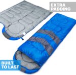 MalloMe Sleeping Bags for Adults Cold Weather & Warm - Backpacking Camping Sleeping Bag for Kids 10-12, Girls, Boys - Lightweight Compact Camping Essentials Gear Accessories Hiking Sleep Must Haves - Image 4