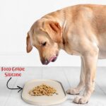 DogBuddy Dog Food Mat - Waterproof Dog Bowl Mat, Silicone Pet Mat for Food and Water Bowls, Nonslip Pet Feeding Mat with Edges, Dogs Food Mats for Floors, Puppy Supplies (Small, White Sand) - Image 7