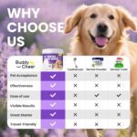 No-Rinse Dog Dental Care Wipes, Cat & Dog tooth brushing kit, Dog Wipes for Pet & Cat Teeth Cleaning, Dog toothbrush Finger Dental Wipes to Remove Plaque & Tartar, Disposable Dog Wipes - 50 Count - Image 3