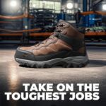 NORTIV 8 Waterproof Steel Toe Boots for Men Slip Resistant Safety Industrial Boots Paladin-Steel - Image 9