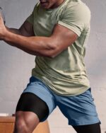 ATTBEA Men's 2 in 1 Running Shorts with Liner 5" Quick Dry Workout Gym Sports Shorts with Pockets - Image 7