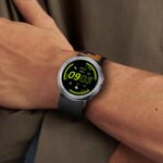 AMANECER Rugged PC Case with Metal Bezel for Pixel Watch 3 41MM, Anti-Scratch Armor Bumper Cover Edge Ring Compatible with Google Smartwatch 2024, Stylish Shockproof Clear Hard Shell - Silver - Image 8
