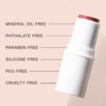 Boomstick Color ™ All-in-One Cream Blush for Cheeks, Eyes & Lips, Long Wearing, Blendable Makeup Blush Stick for Mature Skin, Cruelty Free Lip Cheek Tint with Skincare Benefits, Cindy Joseph Berry - Image 5