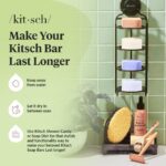 Kitsch Tea Tree Shampoo and Conditioner Set – Anti Dandruff Shampoo Bar & Conditioner Bar - Hair Care for All Hair Types - Free of Paraben, Sulfate & Silicone - Made in USA - 2 pcs - Image 8